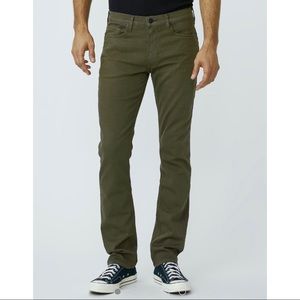 ✨HP✨PAIGE Federal Olive Green Jeans